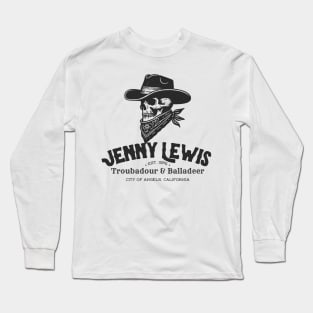 Jenny Lewis - Troubadour & Balladeer Long Sleeve T-Shirt